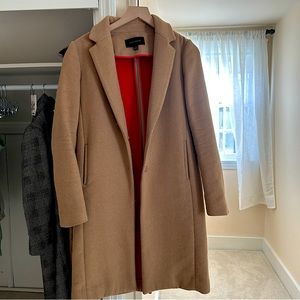 ANN TAYLOR - Camel Coat/Jacket • Size XS